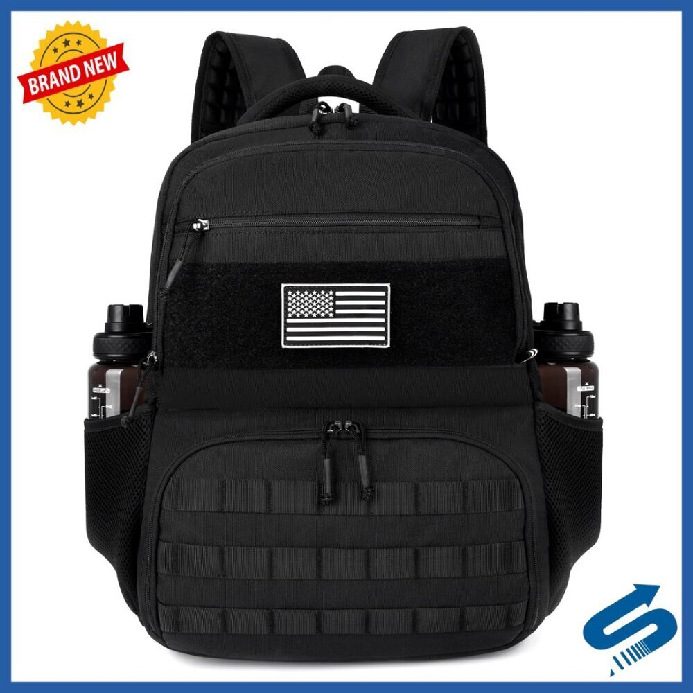 Tactical Cooler Backpack with Laptop Compartment Leakproof RFID Lunchbox Bag